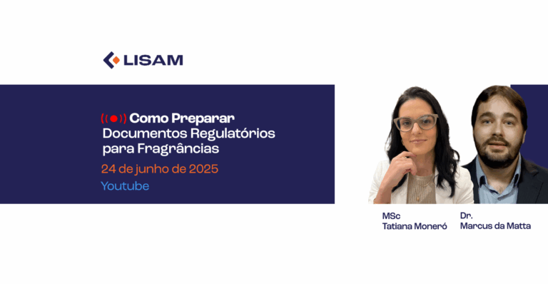 Webcast Smart Compliance | Como Preparar Documentos Regulatórios para Fragrâncias